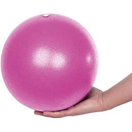 Mini pelota 22 cm yoga pilates fitness rosado